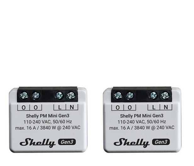 Shelly Zestaw 2 Sterowników PM Mini Gen3 - 1305811 - zdjęcie